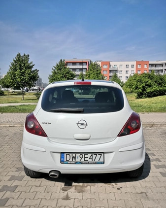 Opel Corsa cena 12900 przebieg: 187000, rok produkcji 2009 z Wrocław małe 379